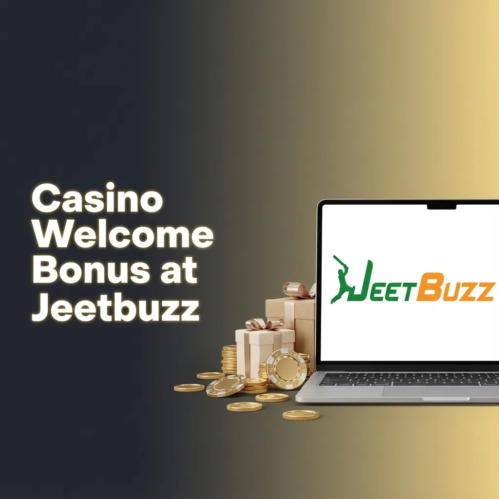Promotional banner for Jeetbuzz casino showing 100% welcome bonus up to 10,000 PKR for new Pakistan players