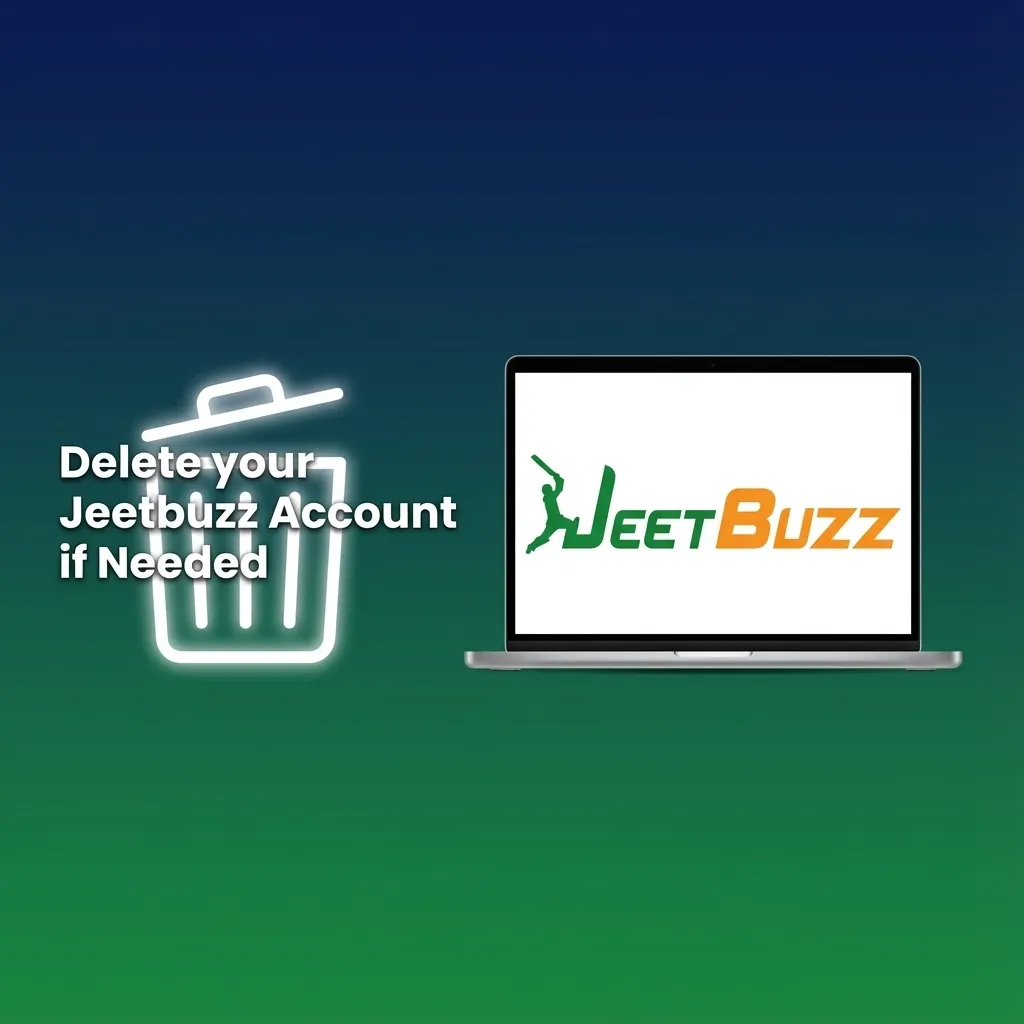 Person considering deleting their Jeetbuzz account for budget control, gambling breaks, or changing personal preferences