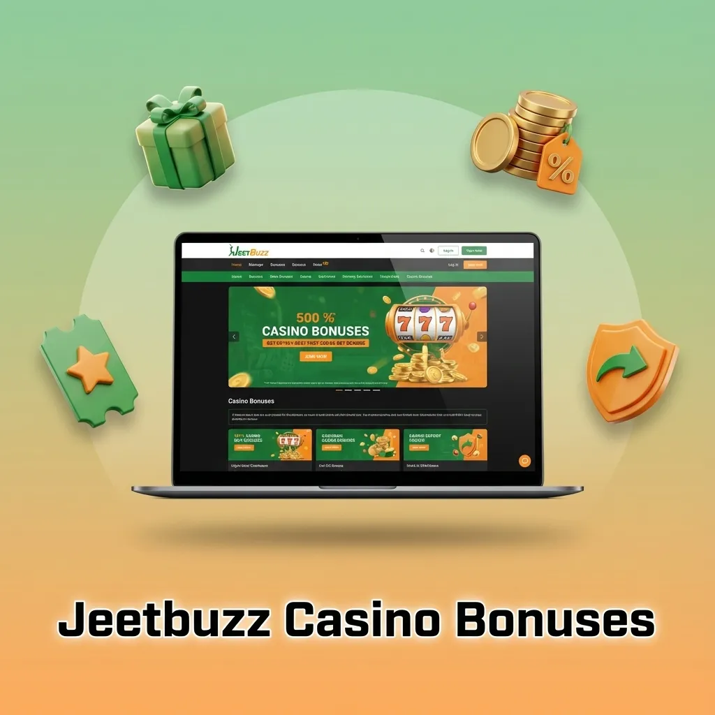 Jeetbuzz Casino Pakistan bonus banner highlighting welcome, reload, cashback, and free spins offers