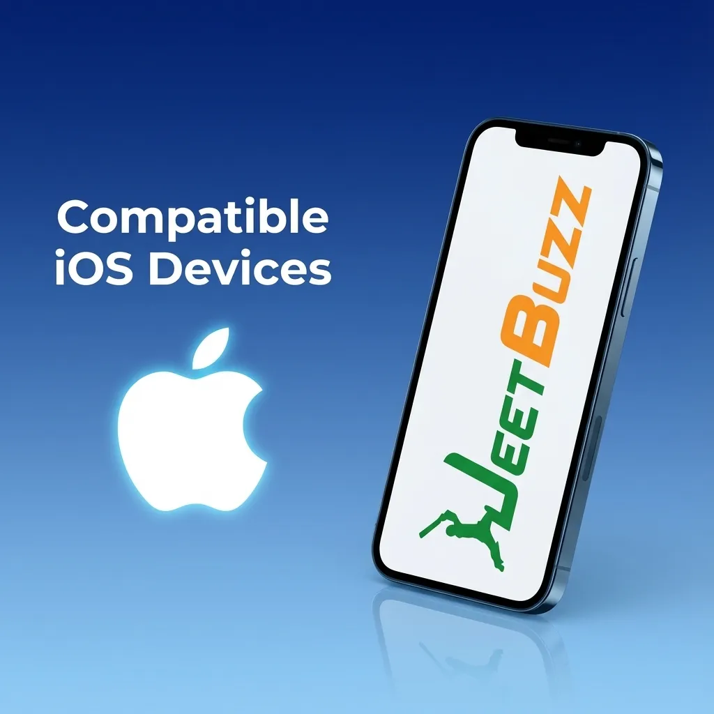 List of compatible iOS devices for Jeetbuzz app, featuring iPhone X–15 series and recent iPads running iPadOS 11+