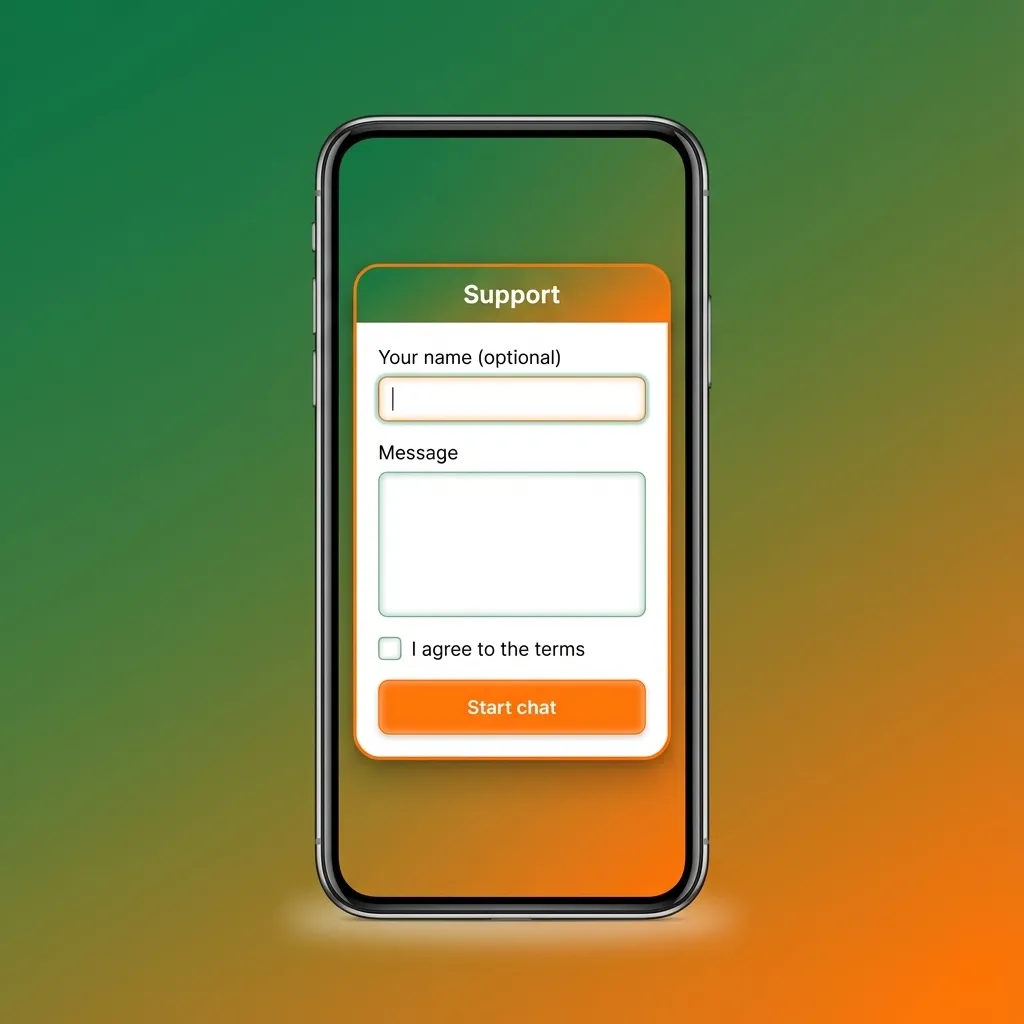 Customer support screen on Jeetbuzz app showing live chat, email, and FAQ help options for Pakistani users