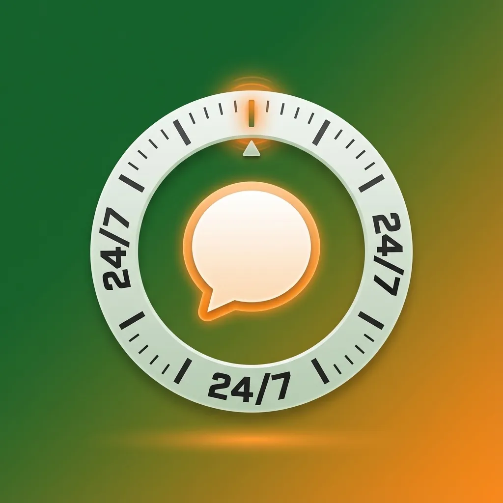 Illustration of Jeetbuzz live chat support on phone and laptop, showing 24/7 help with English and Urdu options