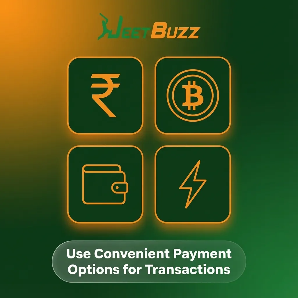 Icons of cards, bank, mobile wallets, and crypto coins showing secure, convenient payment options for online transactions