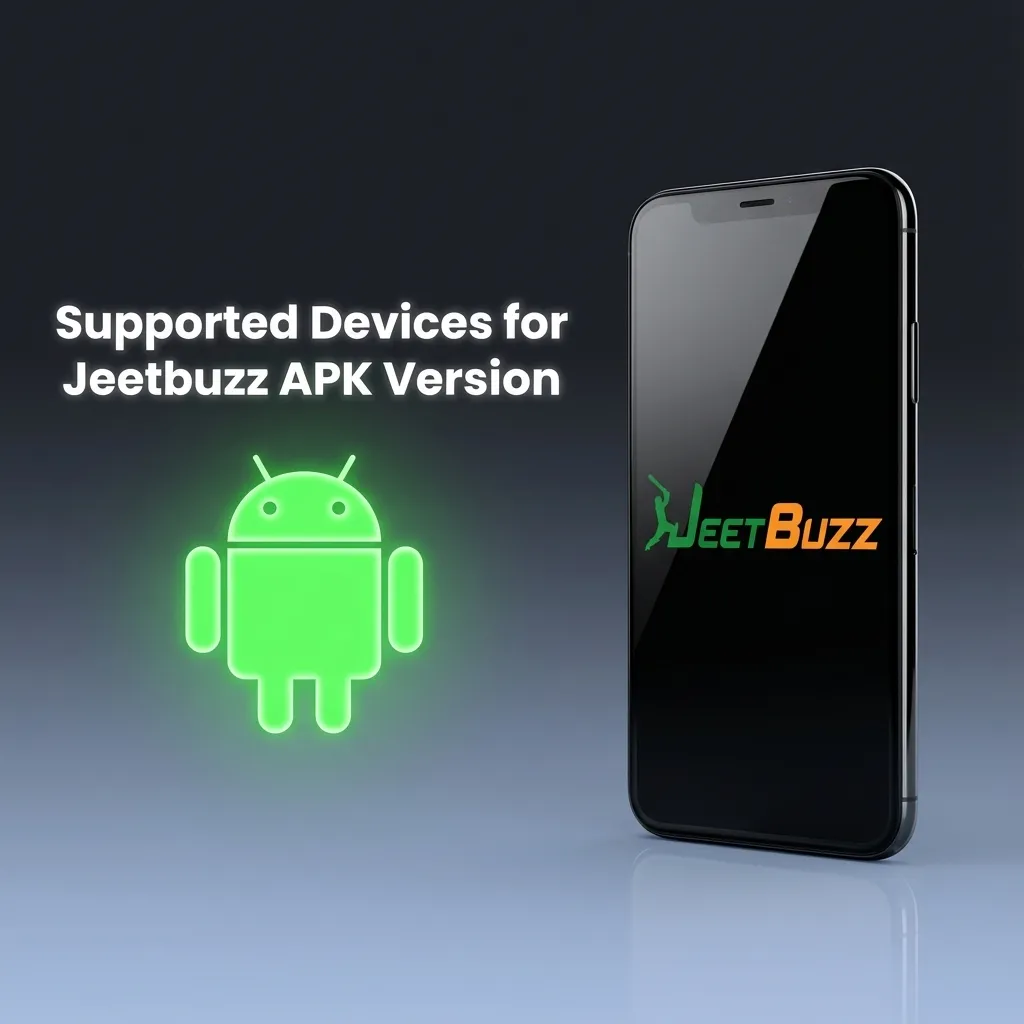 Table showing supported Android brands and models for running the Jeetbuzz APK smoothly
