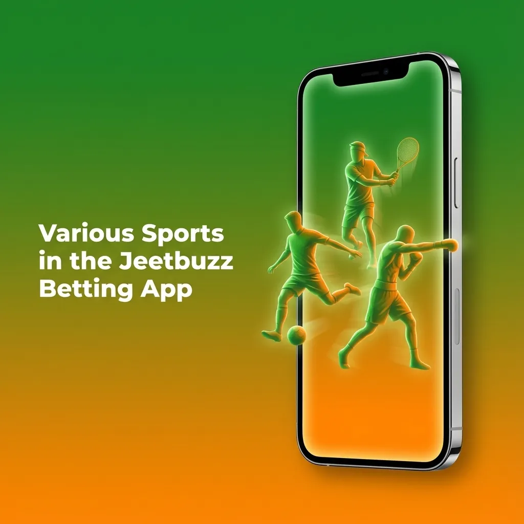 Jeetbuzz betting app screen showing icons for multiple sports and esports like cricket, football, kabaddi, tennis, and CS:GO